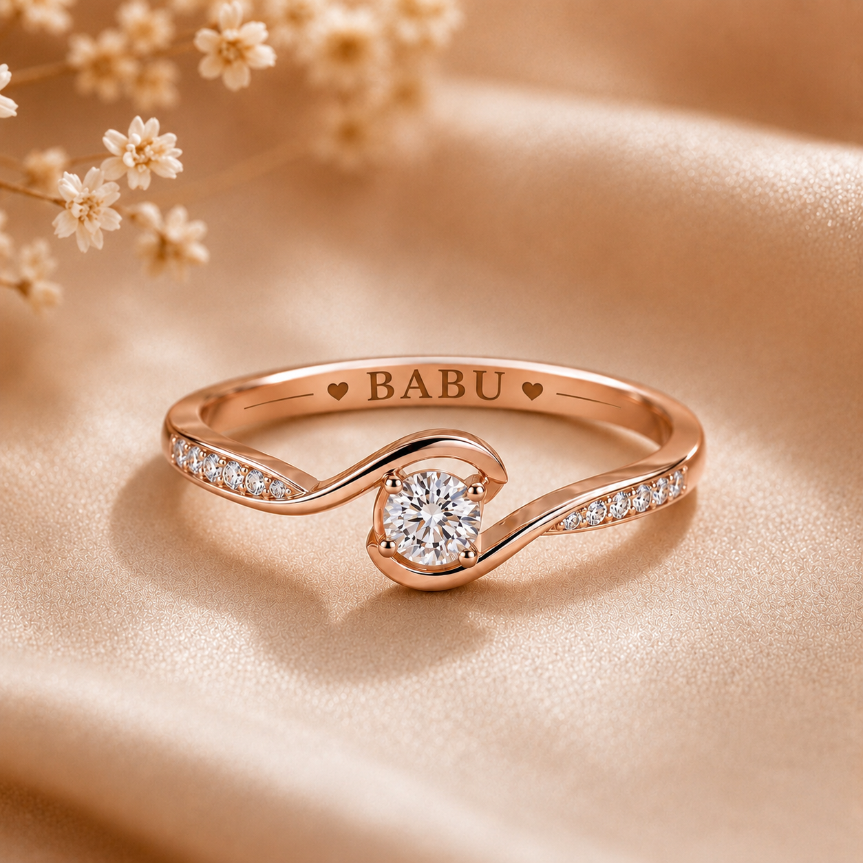 BABU Twisted Grace Ring