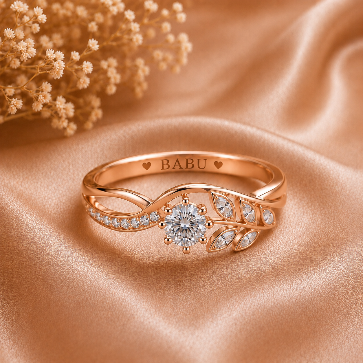 BABU Floral Luxe Ring