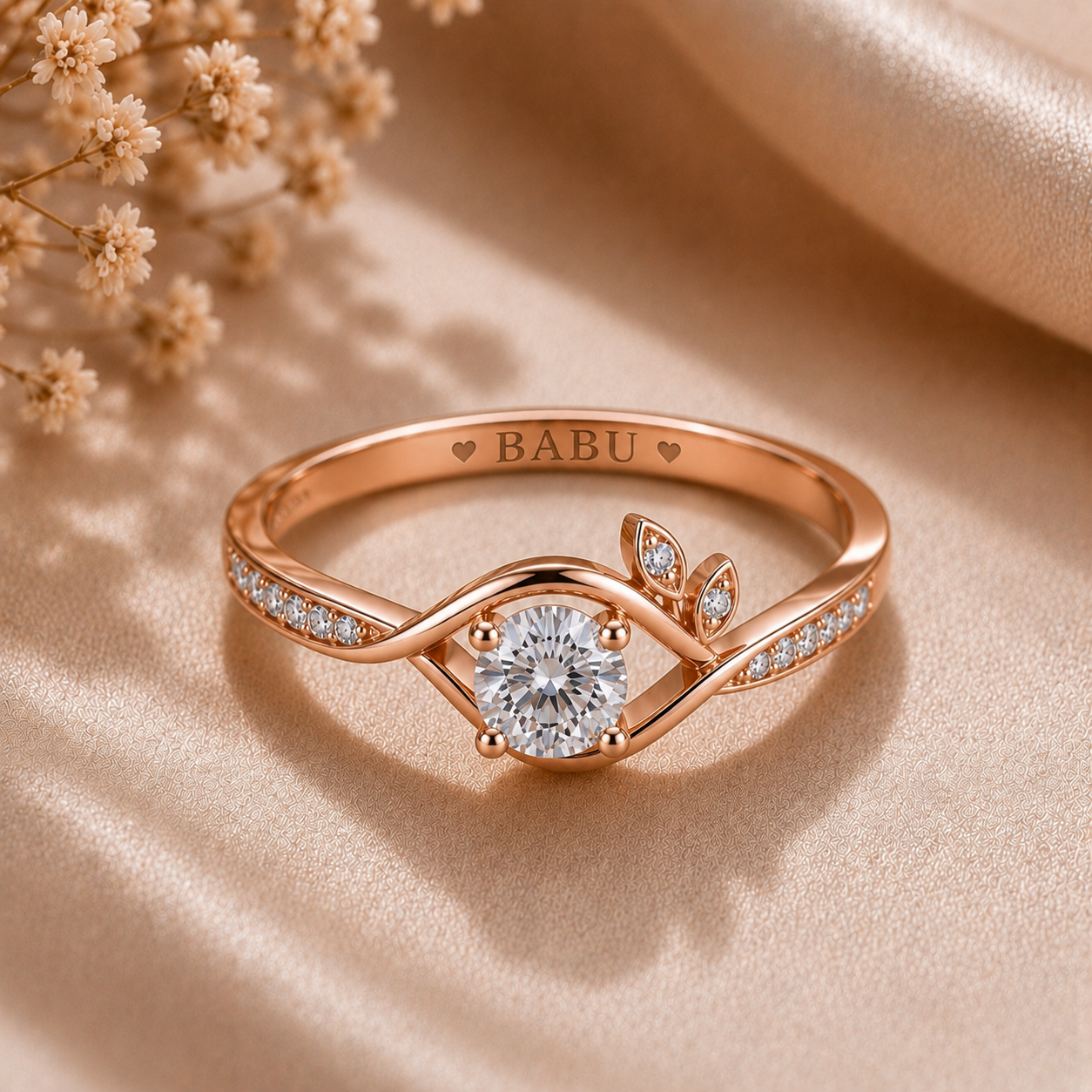 BABU Nature Glow Diamond Ring