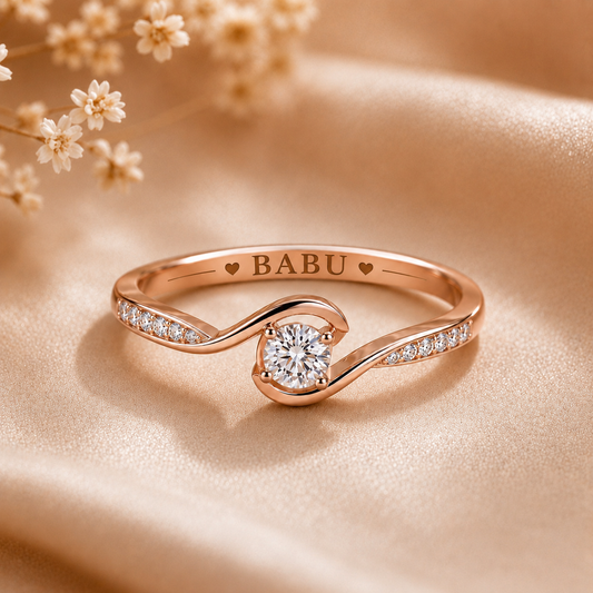 BABU Twisted Grace Ring
