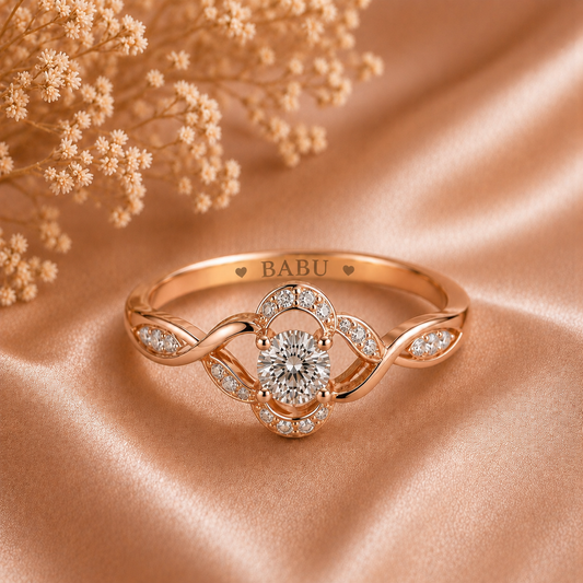 BABU Royal Infinity Spark Ring